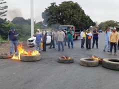Agricultores cerraron la vía Babahoyo – Montalvo