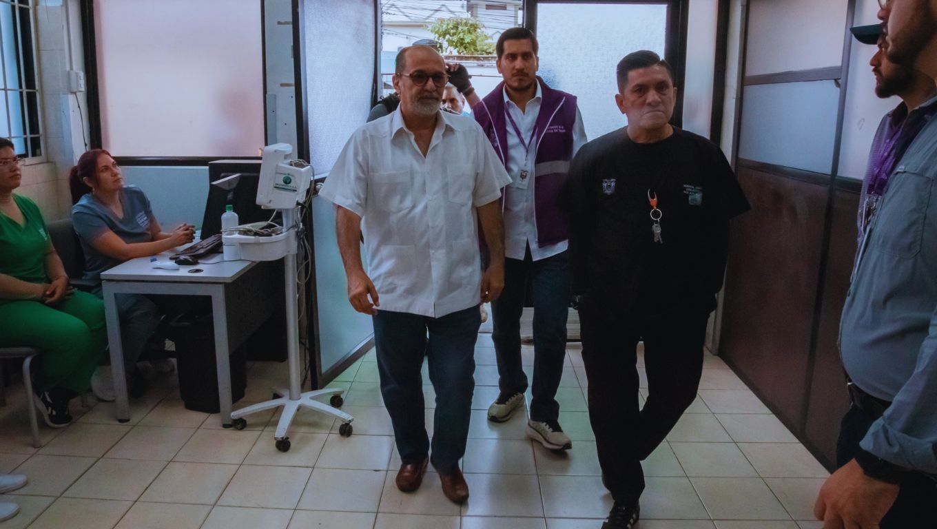 Gobernación visita hospital Gobernación visita hospital