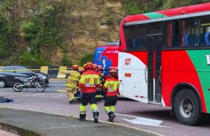 Siniestro de tránsito cobró la vida de un adulto y un niño