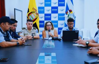 COE Cantonal de Yaguachi se mantiene en sesión permanente ante ola de violencia en la zona rural