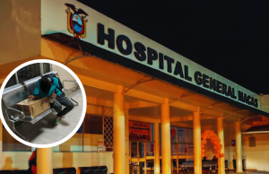 Investigan a personal de hospital en Macas por entregar cuerpo de bebé en caja de cartón