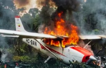 Tres personas fallecieron en accidente aéreo en Morona Santiago