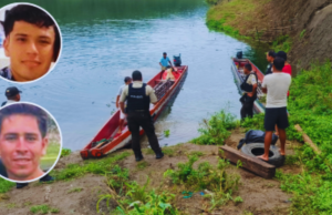 Los cuerpos de los dos estudiantes fueron localizados tras naufragio en la represa de Chone