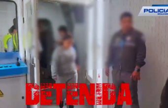 “La Señora” fue capturada en el Aeropuerto Internacional de Guayaquil