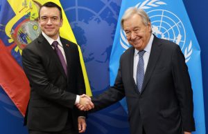Noboa aborda seguridad, inversión y comercio durante agenda de alto nivel en Nueva York