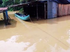Río Onzole se desborda en Esmeraldas y deja comunidades bajo el agua
